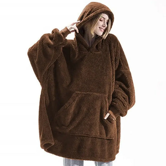 Couverture Sweat - Marron
