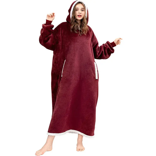 Plaid Kangourou - Rouge / Unique