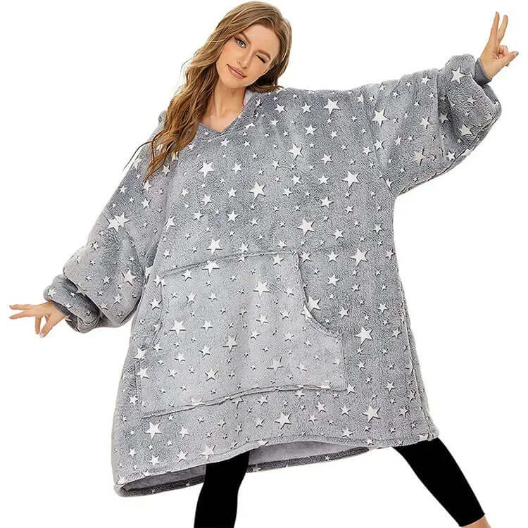 Plaid polaire à manches - Plaid avec Manche