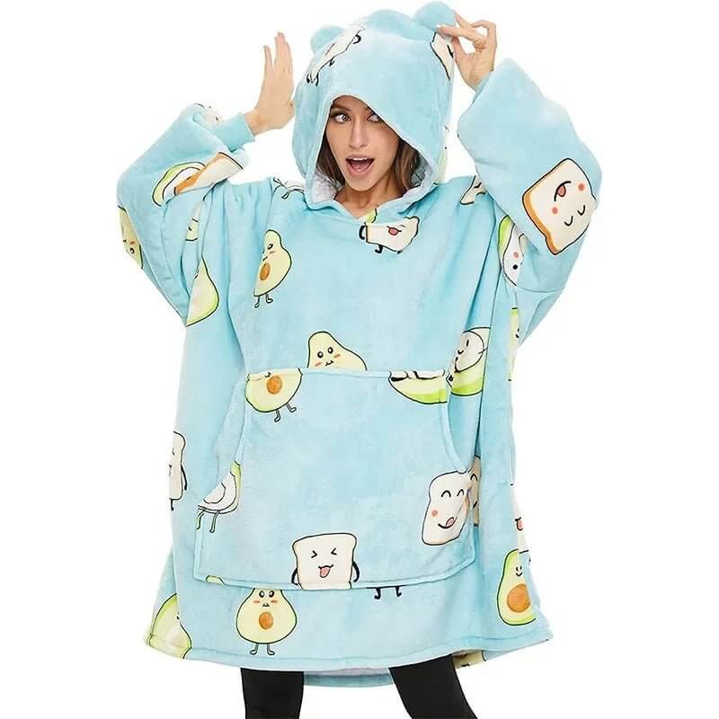 Plaid polaire à manches - Plaid avec Manche