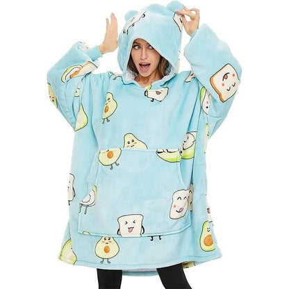 Plaid polaire à manches - Plaid avec Manche